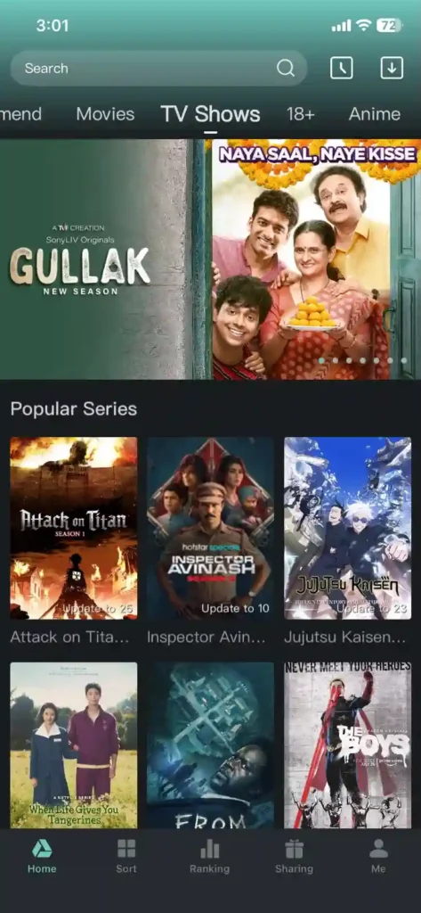 SabziRate Watch Movie App 3